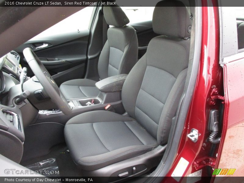 Siren Red Tintcoat / Jet Black 2016 Chevrolet Cruze LT Sedan