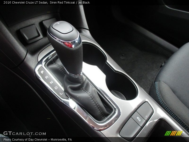 Siren Red Tintcoat / Jet Black 2016 Chevrolet Cruze LT Sedan