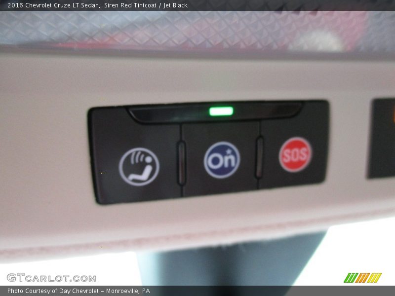 Siren Red Tintcoat / Jet Black 2016 Chevrolet Cruze LT Sedan