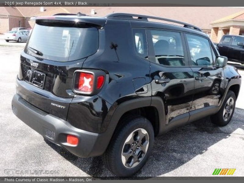 Black / Black 2016 Jeep Renegade Sport 4x4