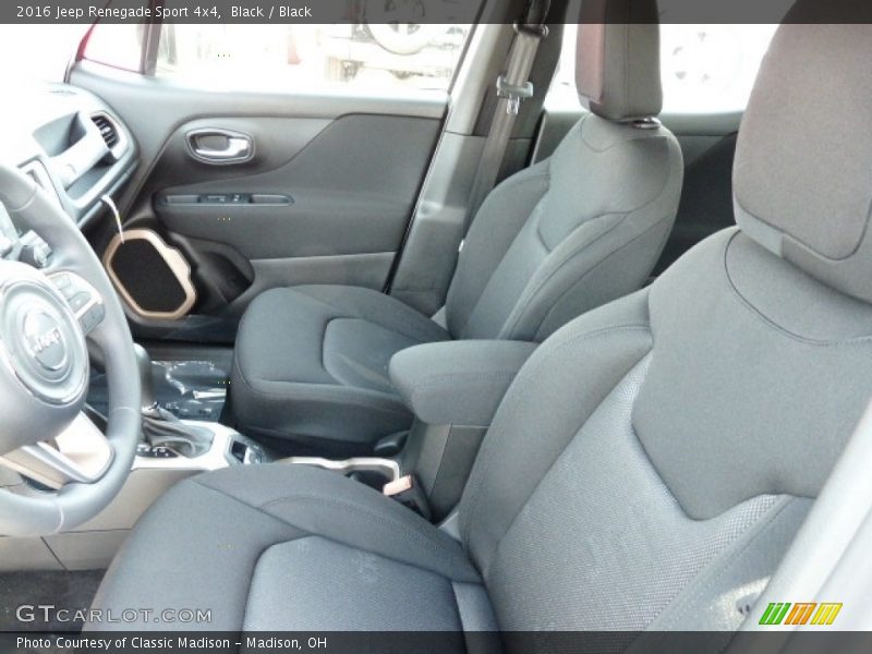 Black / Black 2016 Jeep Renegade Sport 4x4