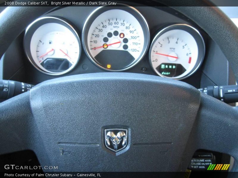 Bright Silver Metallic / Dark Slate Gray 2008 Dodge Caliber SXT