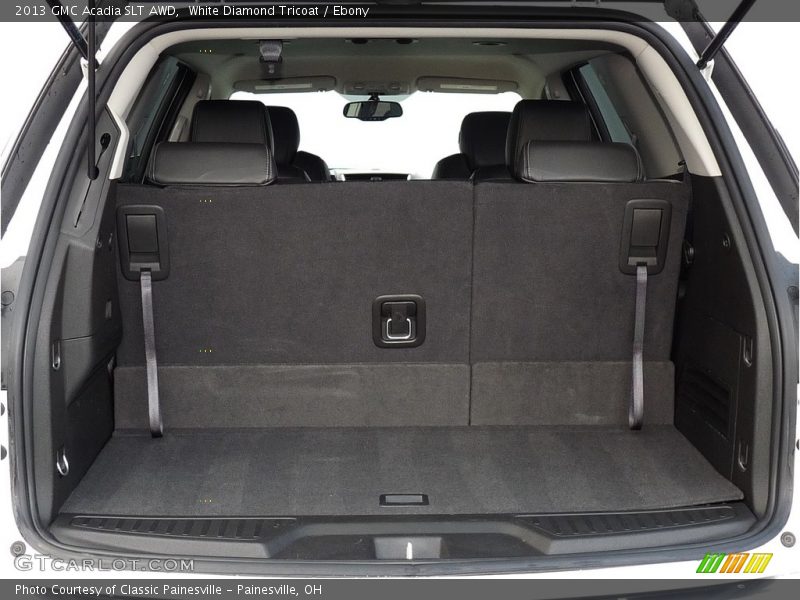White Diamond Tricoat / Ebony 2013 GMC Acadia SLT AWD
