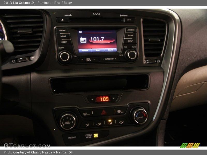 Remington Red / Beige 2013 Kia Optima LX