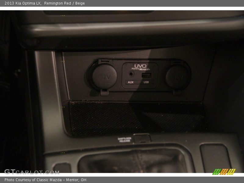 Remington Red / Beige 2013 Kia Optima LX