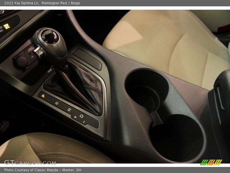 Remington Red / Beige 2013 Kia Optima LX
