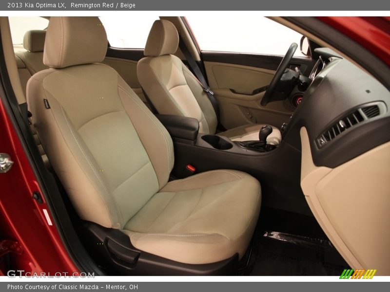 Remington Red / Beige 2013 Kia Optima LX