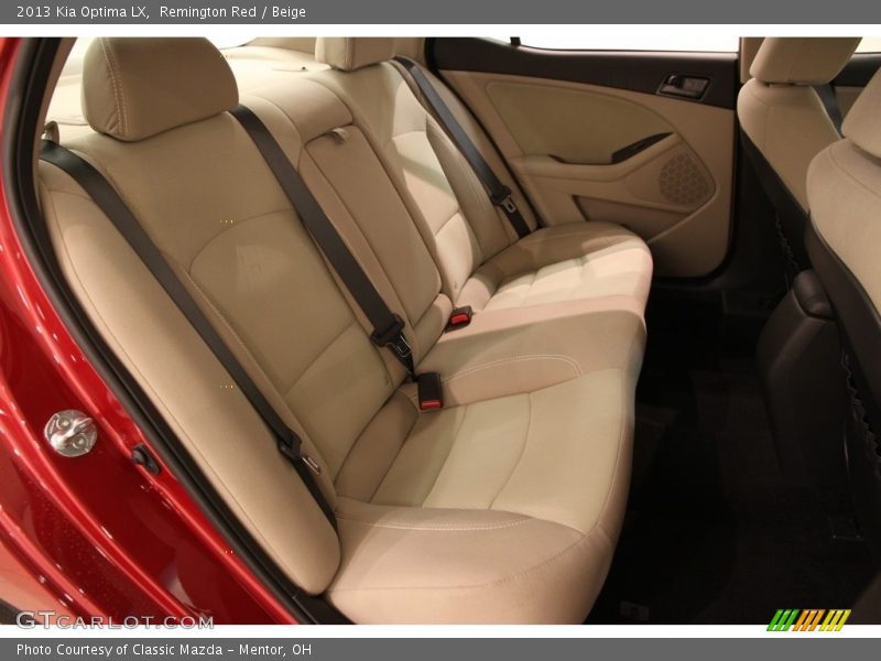 Remington Red / Beige 2013 Kia Optima LX