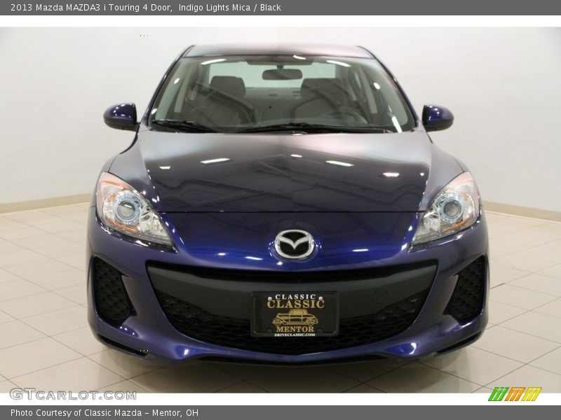 Indigo Lights Mica / Black 2013 Mazda MAZDA3 i Touring 4 Door