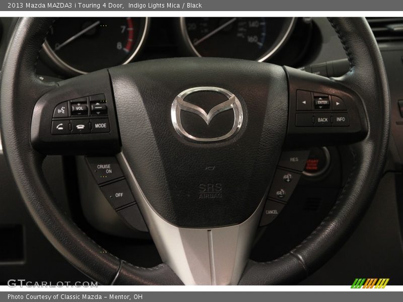 Indigo Lights Mica / Black 2013 Mazda MAZDA3 i Touring 4 Door
