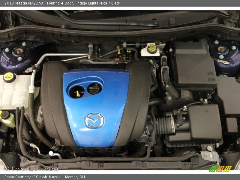 Indigo Lights Mica / Black 2013 Mazda MAZDA3 i Touring 4 Door