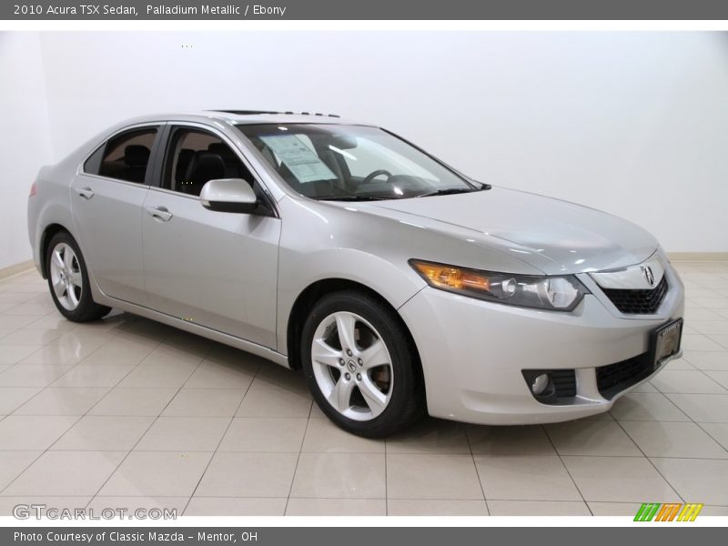 Palladium Metallic / Ebony 2010 Acura TSX Sedan