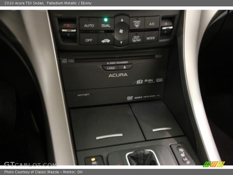Palladium Metallic / Ebony 2010 Acura TSX Sedan