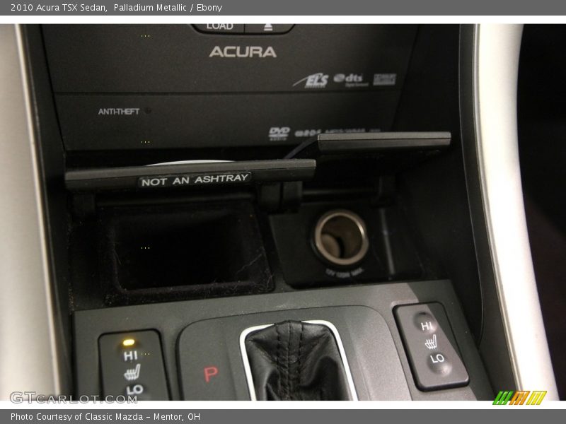 Palladium Metallic / Ebony 2010 Acura TSX Sedan