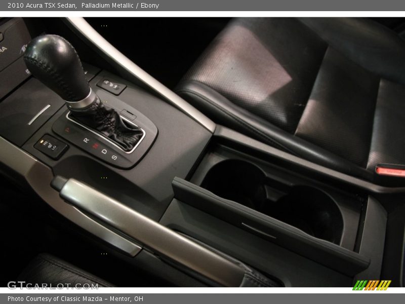 Palladium Metallic / Ebony 2010 Acura TSX Sedan