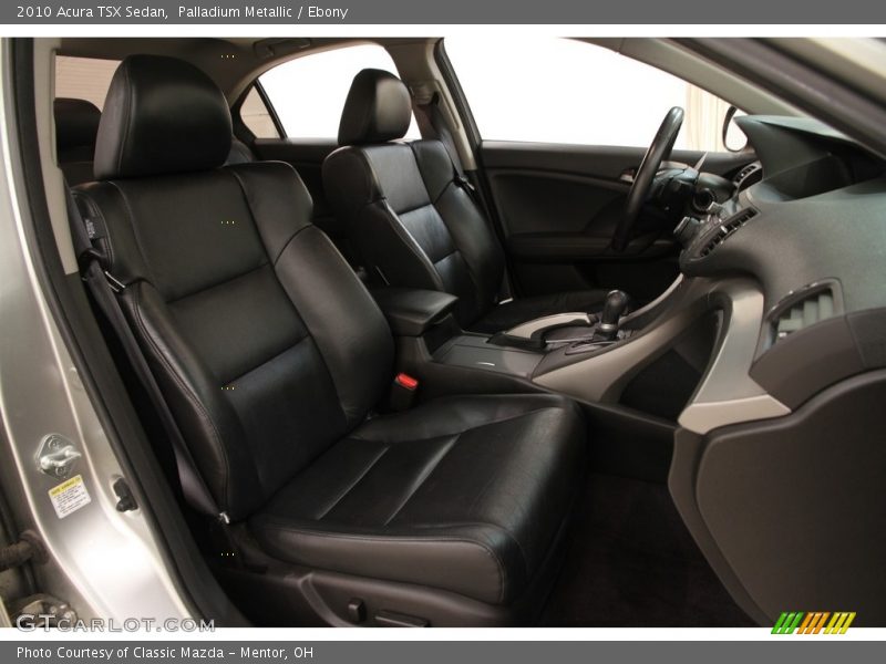Palladium Metallic / Ebony 2010 Acura TSX Sedan