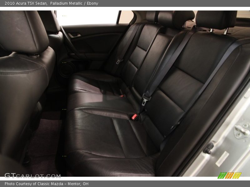 Palladium Metallic / Ebony 2010 Acura TSX Sedan