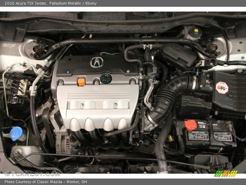  2010 TSX Sedan Engine - 2.4 Liter DOHC 16-Valve i-VTEC 4 Cylinder