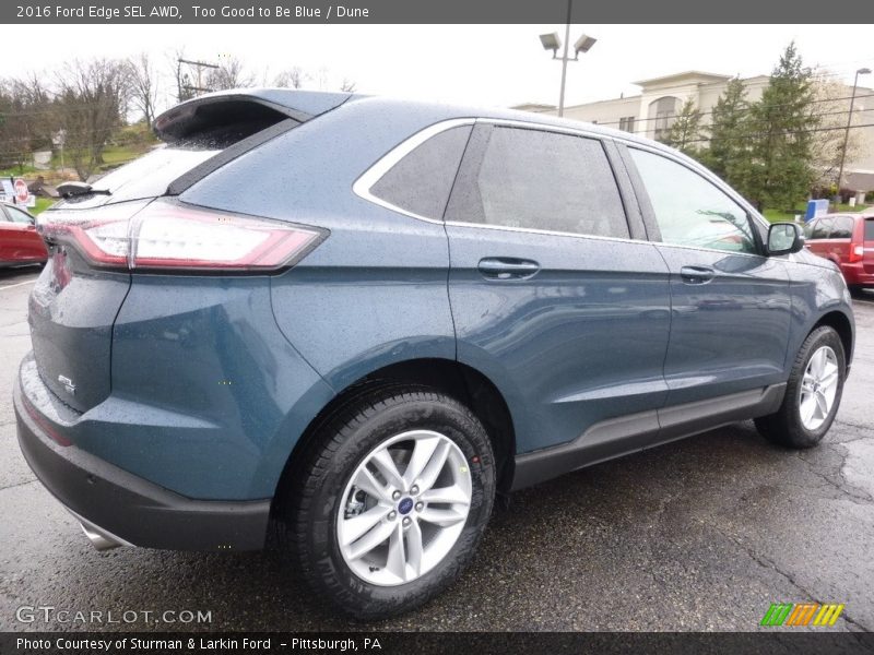 Too Good to Be Blue / Dune 2016 Ford Edge SEL AWD