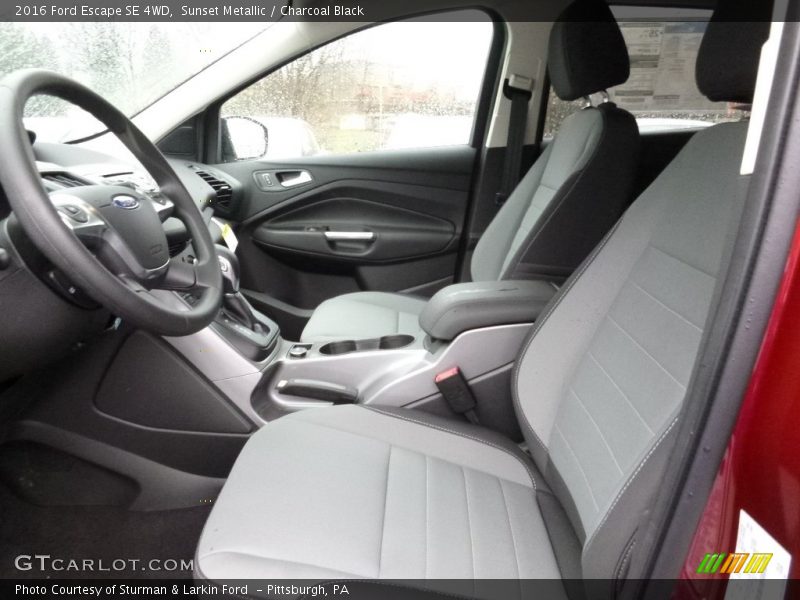 Sunset Metallic / Charcoal Black 2016 Ford Escape SE 4WD