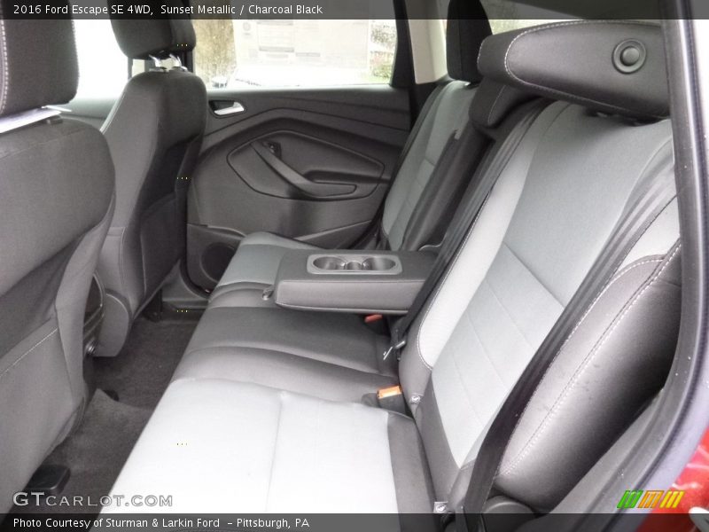 Sunset Metallic / Charcoal Black 2016 Ford Escape SE 4WD