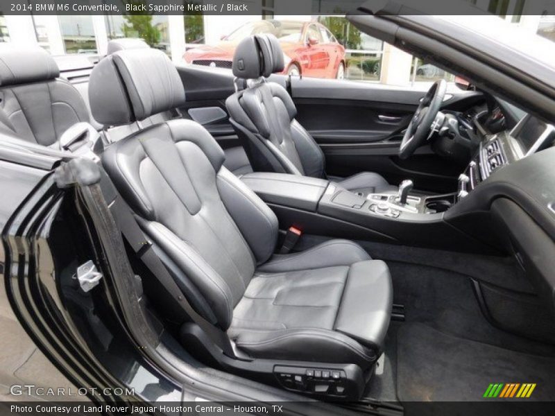 Black Sapphire Metallic / Black 2014 BMW M6 Convertible