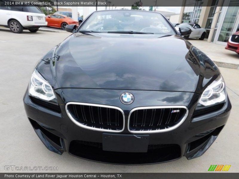 Black Sapphire Metallic / Black 2014 BMW M6 Convertible