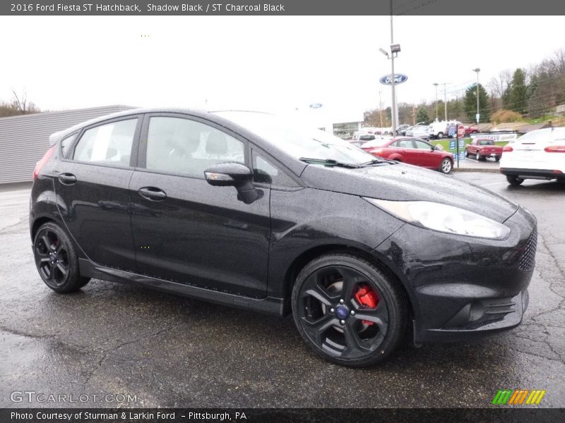 Front 3/4 View of 2016 Fiesta ST Hatchback