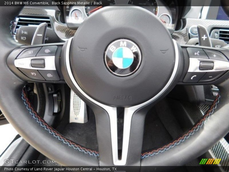 Black Sapphire Metallic / Black 2014 BMW M6 Convertible