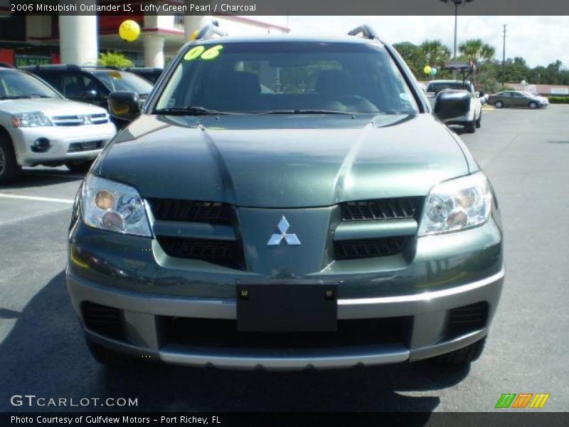 Lofty Green Pearl / Charcoal 2006 Mitsubishi Outlander LS