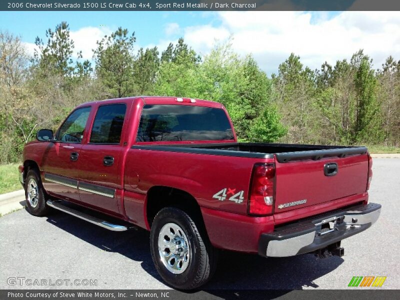 Sport Red Metallic / Dark Charcoal 2006 Chevrolet Silverado 1500 LS Crew Cab 4x4