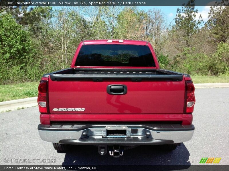 Sport Red Metallic / Dark Charcoal 2006 Chevrolet Silverado 1500 LS Crew Cab 4x4