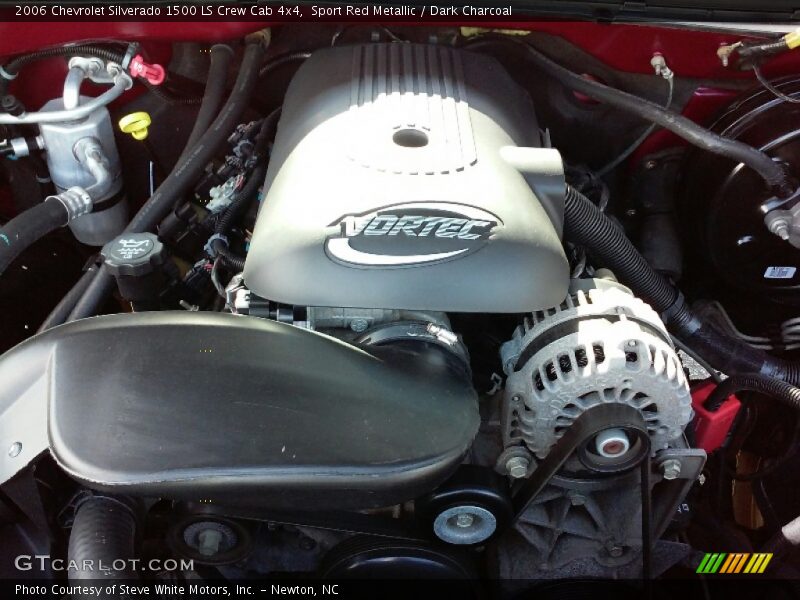 Sport Red Metallic / Dark Charcoal 2006 Chevrolet Silverado 1500 LS Crew Cab 4x4