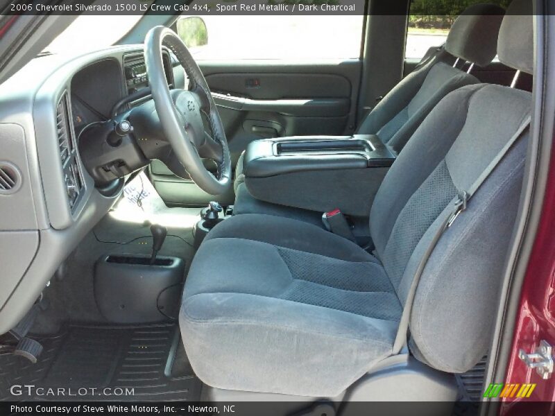 Sport Red Metallic / Dark Charcoal 2006 Chevrolet Silverado 1500 LS Crew Cab 4x4