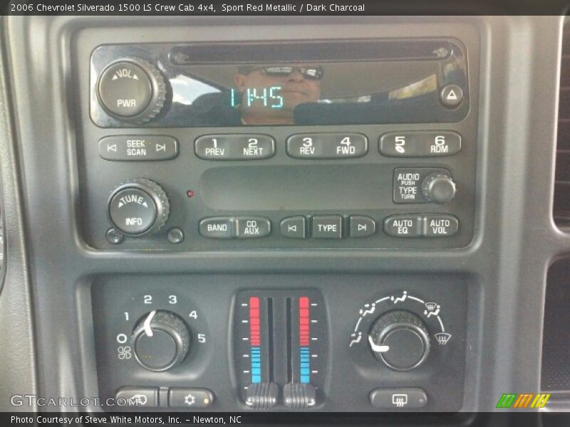 Sport Red Metallic / Dark Charcoal 2006 Chevrolet Silverado 1500 LS Crew Cab 4x4