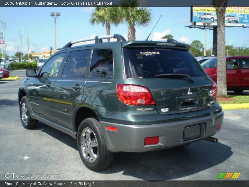 Lofty Green Pearl / Charcoal 2006 Mitsubishi Outlander LS