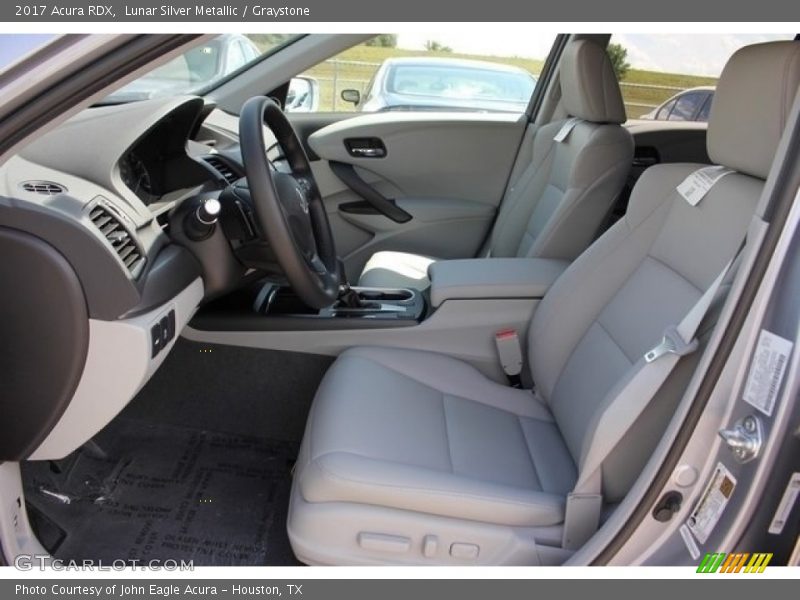 Front Seat of 2017 RDX 