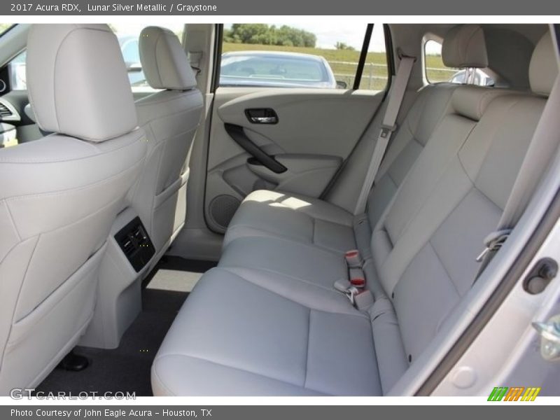 Rear Seat of 2017 RDX 