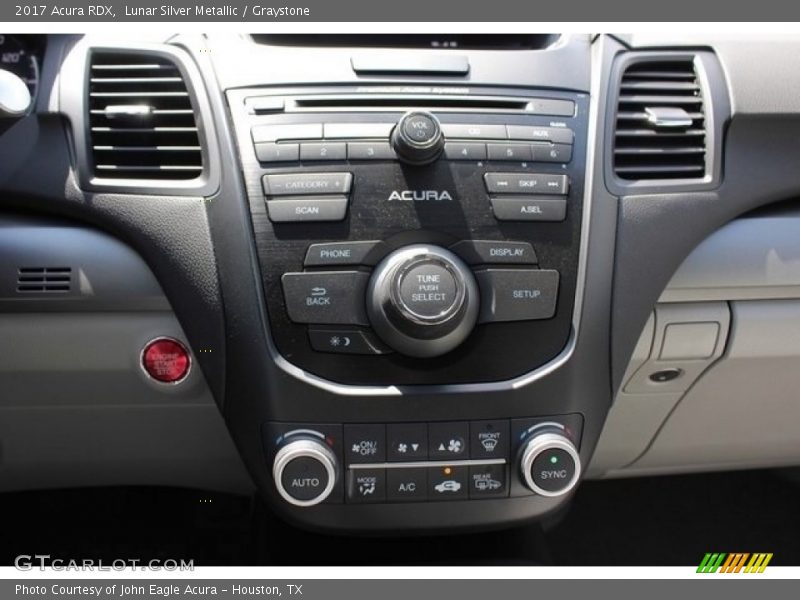 Controls of 2017 RDX 
