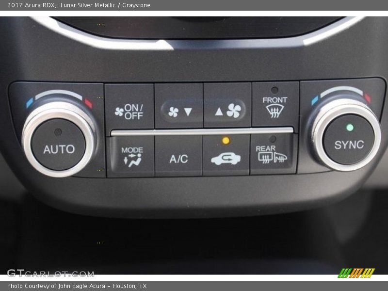 Controls of 2017 RDX 