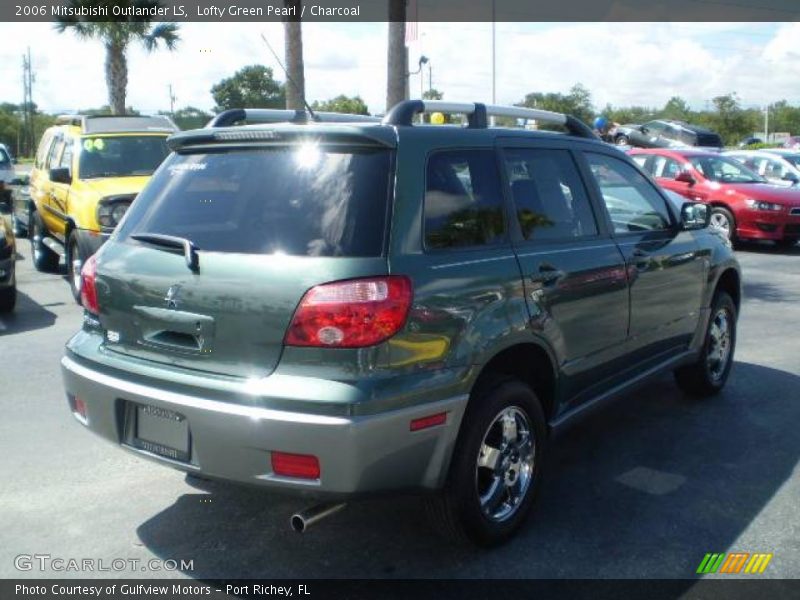 Lofty Green Pearl / Charcoal 2006 Mitsubishi Outlander LS