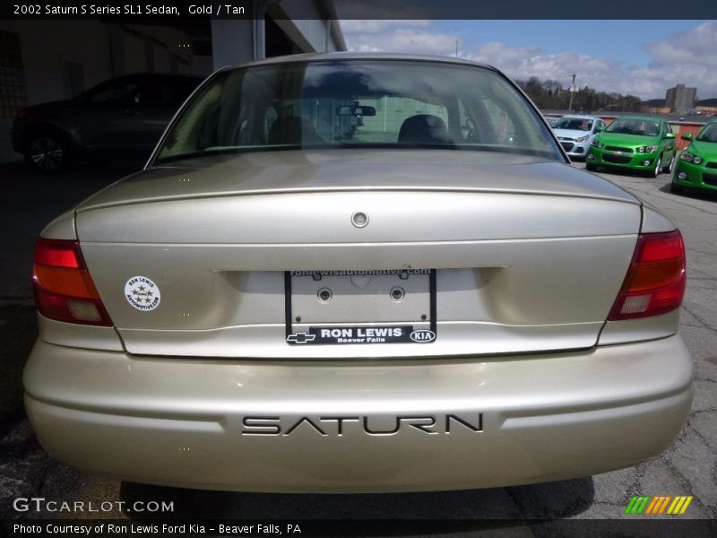 Gold / Tan 2002 Saturn S Series SL1 Sedan