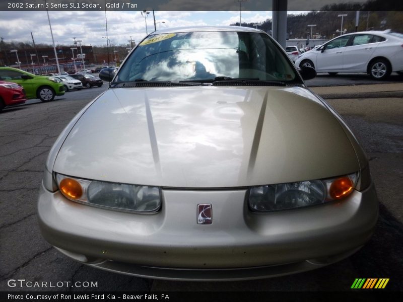 Gold / Tan 2002 Saturn S Series SL1 Sedan