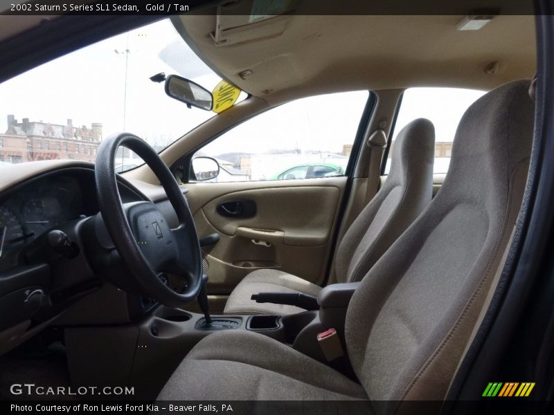 Gold / Tan 2002 Saturn S Series SL1 Sedan