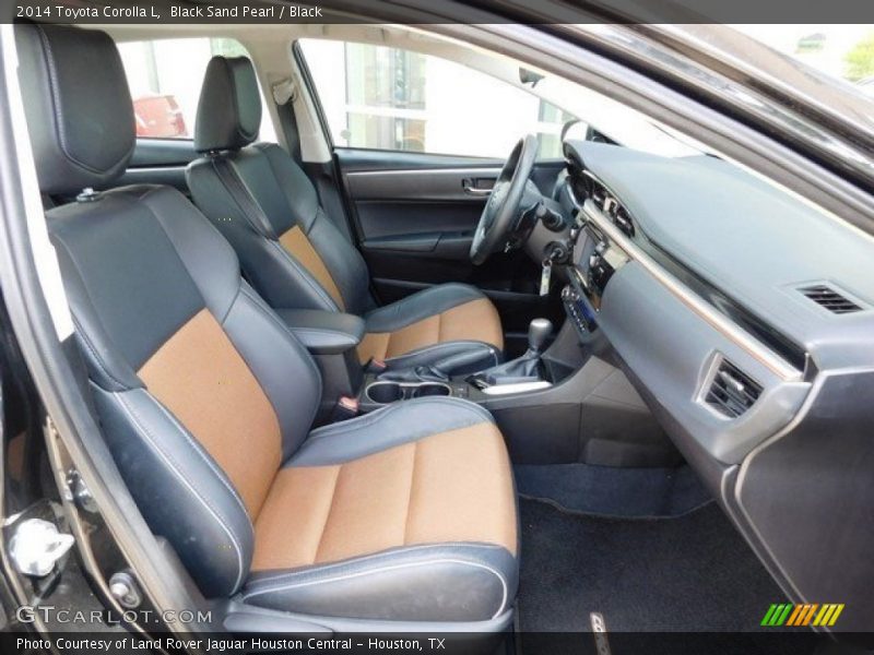 Black Sand Pearl / Black 2014 Toyota Corolla L
