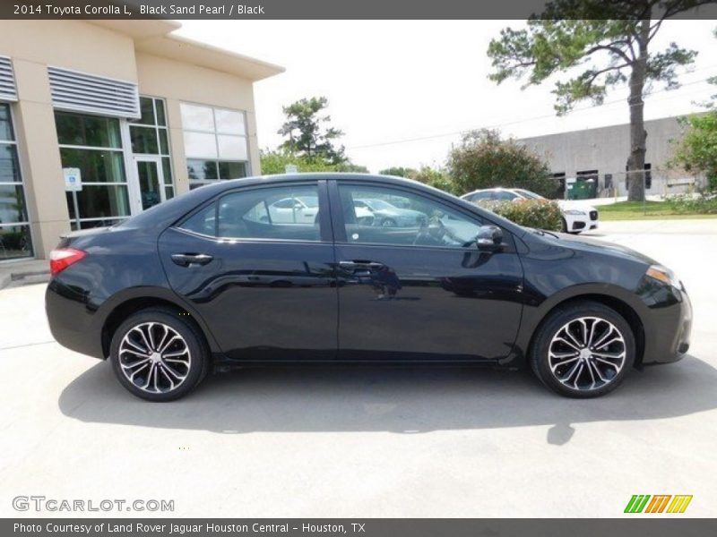 Black Sand Pearl / Black 2014 Toyota Corolla L