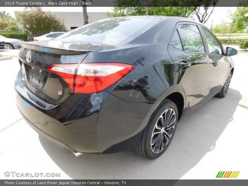 Black Sand Pearl / Black 2014 Toyota Corolla L