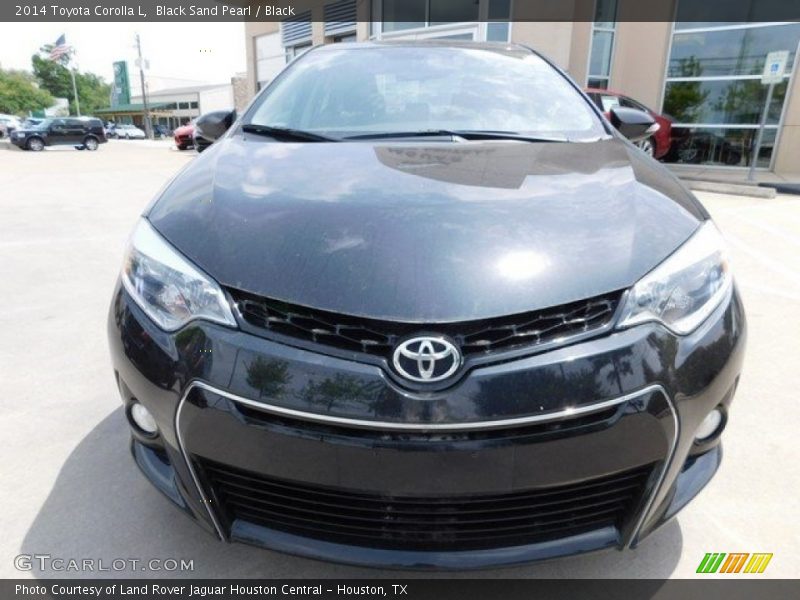 Black Sand Pearl / Black 2014 Toyota Corolla L