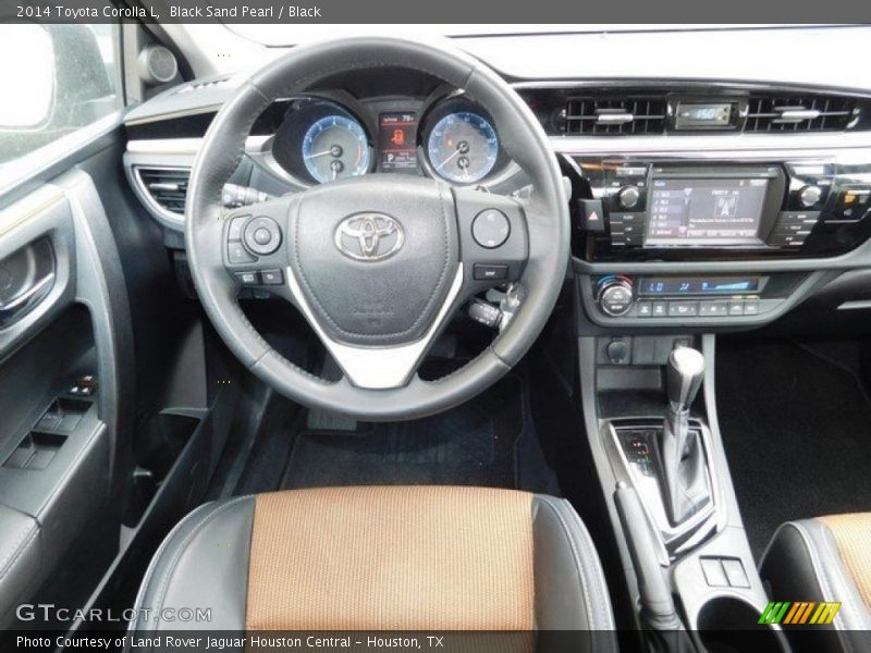 Black Sand Pearl / Black 2014 Toyota Corolla L