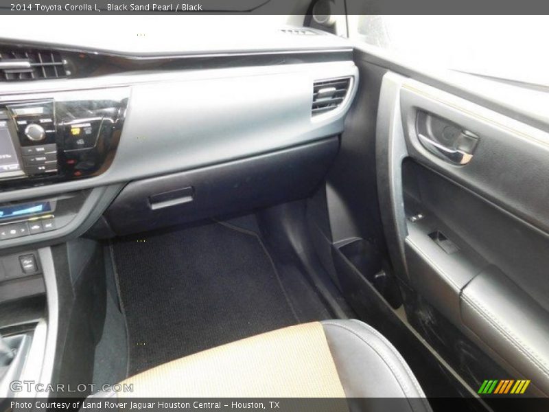 Black Sand Pearl / Black 2014 Toyota Corolla L